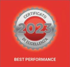 Certificato di eccellenza 2023, Best Performance